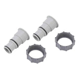 2Pcs Replacement Hose Adapter Plastic Pool Accessories for Threaded Connection Pumps 1.5in 1.25in Hoses In Australia - Darrahopens