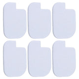 10Pcs Air Filter Cotton Stable High Accuracy Replacement Air Filter for Poulan P3314 P3314WS P3314WSA P3416 Chainsaws