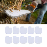 10Pcs Air Filter Cotton Stable High Accuracy Replacement Air Filter for Poulan P3314 P3314WS P3314WSA P3416 Chainsaws