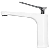 G1/2 Single Handle Basin Mixer Tap with Metal Handle Durable Solid Brass Bathroom Faucet