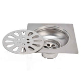 Shower Drain Square Shape Adjustable Tile Insertion Floor Drain Channel for Kitchen Bathroom In Australia - Darrahopens