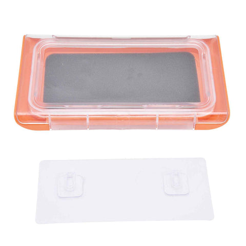 Shower Phone Holder Waterproof Bathroom Phone Box 360 Degree Rotation Wall Mounted Phone CaseOrange In Australia - Darrahopens