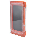 Shower Phone Holder Waterproof Bathroom Phone Box 360 Degree Rotation Wall Mounted Phone CaseOrange