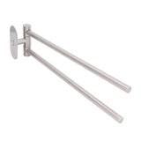 Stainless Steel Toilet Paper Bracket Single Seat 2 Poles Rotatable Toilet Paper Holder