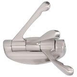 3 Clothes Hook Zinc Alloy Heavy Duty Coat Hook with Round Base for Bedroom Bathroom Closet In Australia - Darrahopens