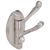 3 Clothes Hook Zinc Alloy Heavy Duty Coat Hook with Round Base for Bedroom Bathroom Closet In Australia - Darrahopens