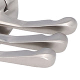 3 Clothes Hook Zinc Alloy Heavy Duty Coat Hook with Round Base for Bedroom Bathroom Closet