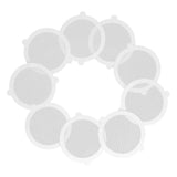 50Pcs Shower Drain Hair Catcher Fiberglass Practical Convenient Dense Mesh Shower Hair Catcher11cm Diameter, 3mm Mesh In Australia - Darrahopens