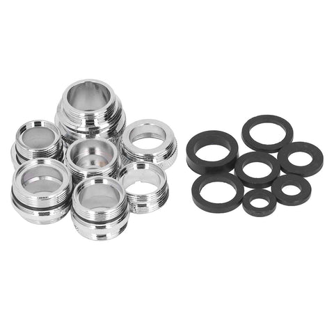 7Pcs/Set Male Female Faucet Adapter Kit with Gasket Brass Aerator Adapter Set for Garden Hose Kitchen Sink In Australia - Darrahopens