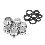 7Pcs/Set Male Female Faucet Adapter Kit with Gasket Brass Aerator Adapter Set for Garden Hose Kitchen Sink In Australia - Darrahopens