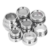 7Pcs/Set Male Female Faucet Adapter Kit with Gasket Brass Aerator Adapter Set for Garden Hose Kitchen Sink