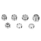 7Pcs/Set Male Female Faucet Adapter Kit with Gasket Brass Aerator Adapter Set for Garden Hose Kitchen Sink