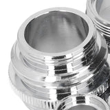 7Pcs/Set Male Female Faucet Adapter Kit with Gasket Brass Aerator Adapter Set for Garden Hose Kitchen Sink