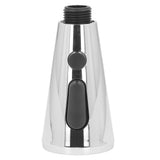 Faucet Spray Head G1/2 Brushed Nickel 3 Modes Stainless Steel ABS Rustproof for Kitchen Sink