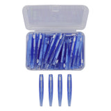 60Pcs Interdental Brush Practical Slim Braces Cleaner with PP Handle for Adults Children Orthodontic Care Blue In Australia - Darrahopens