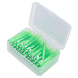60Pcs Interdental Brush Practical Slim Braces Cleaner with PP Handle for Adults Children Orthodontic Care Green In Australia - Darrahopens