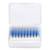 Interdental Brush Disposable Soft Dental Cleaning Floss Toothpicks for Oral Care Adults Children 160pcs Blue In Australia - Darrahopens