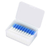 Interdental Brush Disposable Soft Dental Cleaning Floss Toothpicks for Oral Care Adults Children 160pcs Blue In Australia - Darrahopens