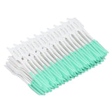 Interdental Brush Disposable Soft Dental Cleaning Floss Toothpicks for Oral Care Adults Children 160pcs Green