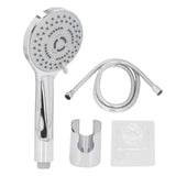 Handheld Shower Head Female Male Thread G1/2 Supercharged Punching Free Wall Mount Shower Head for Bathroom In Australia - Darrahopens