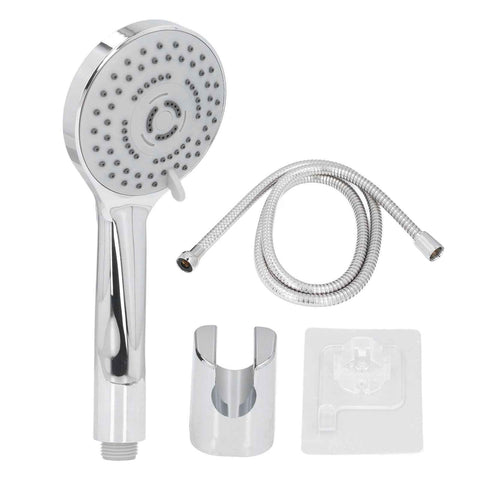Handheld Shower Head Female Male Thread G1/2 Supercharged Punching Free Wall Mount Shower Head for Bathroom In Australia - Darrahopens