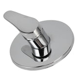 Concealed Shower Faucet Hot Cold Water Rust Proof Wall Mounted Mixer Tap for Home Hotel