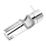 Shower Head Holder ABS Chromeplate Adjustable Anti Slip Shower Slide Rail Bar Holder for Bathroom