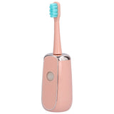 Electric Toothbrush Portable USB Charging IPX7 Waterproof Ultrasonic Toothbrush with Sterilization BoxPink
