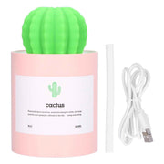 280ml Cactus Desktop Humidifier USB Power Supply Mute Nano Atomization HumidifierPink In Australia - Darrahopens