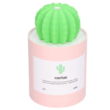 280ml Cactus Desktop Humidifier USB Power Supply Mute Nano Atomization HumidifierPink In Australia - Darrahopens