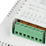Central Air Conditioning Thermostat Reliable Anti Interference Smart LCD Thermostat for Home 220V