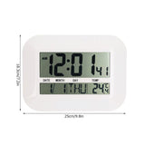 Electronic Alarm Clock Real Time Temperature Monitoring Ingenious Setting Desk Type Electronic Clock