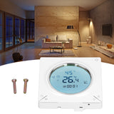 Smart Thermostat Fast Reading Reliable Chip Strong Anti Interference Practical LCD Screen Thermostat for Home
