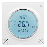 Smart Thermostat Fast Reading Reliable Chip Strong Anti Interference Practical LCD Screen Thermostat for Home
