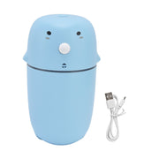 Air Humidifier Mini Cute 300ml 2 Modes USB Rechargeable Electric Cool Mist Purifier with USB Cable for Car Home OfficeBlue In Australia - Darrahopens