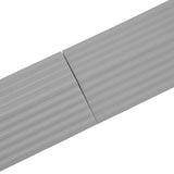 4PCS Universal Sweeper Door Sill Stair Wheelchair Door Sill Free Assembly Rubber Door Threshold ProtectGrey