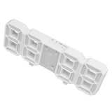 Digital Wall Clock Modern Design Temperature Display Alarm Function Sound Control Auto Sleep LED Wall ClockWhite In Australia - Darrahopens
