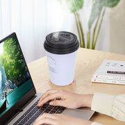 USB Humidifier 300ml Coffee Cup Low Noise Auto Off Compact Lightweight Space Saving Mini Humidifier for Car Home OfficePurple