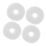 4pcs Sweeper Mop Pad Fiber Cleaning Mop Cloth Replacement for DEEBOT X1 Sweeping Robot