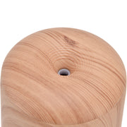 200ml Wood Grain Humidifier Aroma Air Humidifier USB Powered Night Light Humidifier for Bedroom