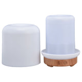 200ml Wood Grain Humidifier USB Powered Aroma Air Humidifier Night Light Humidifier for Bedroom Living Rooms Office In Australia - Darrahopens