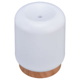 200ml Wood Grain Humidifier USB Powered Aroma Air Humidifier Night Light Humidifier for Bedroom Living Rooms Office