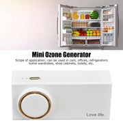 Car Purifier Internal Circulation Efficient Sterilization 360° Annular Deodorizes Portable Ozone Generator for Home
