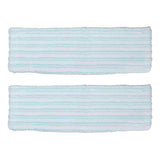 2Pcs Mopping Pad Strong Water Absorption Mop Cloth Replacement for LEIFHEIT Tile Stone Floors