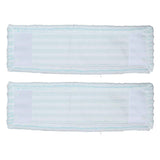2Pcs Mopping Pad Strong Water Absorption Mop Cloth Replacement for LEIFHEIT Tile Stone Floors