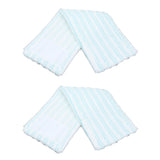 2Pcs Mopping Pad Strong Water Absorption Mop Cloth Replacement for LEIFHEIT Tile Stone Floors