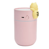 260ml Mini Humidifier USB Charging Humidifier with LED Night Light for Home Office