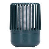 LED Mosquito Trap Lamp USB Rechargeable UV Photocatalyst Electric Insect Repellent LightBlack Green