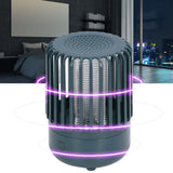 LED Mosquito Trap Lamp USB Rechargeable UV Photocatalyst Electric Insect Repellent LightBlack Green