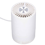 Desktop Air Purifier Intelligent USB Powered Ultra Quiet Negative Ion Air Purifier for Home Travel CarWhite In Australia - Darrahopens